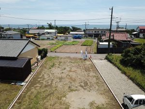 小田原市の海の見える土地（売地）